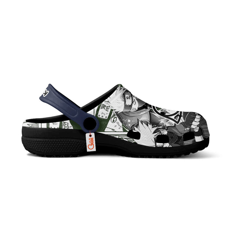 Kakashi Clogs Shoes Manga Style Personalized