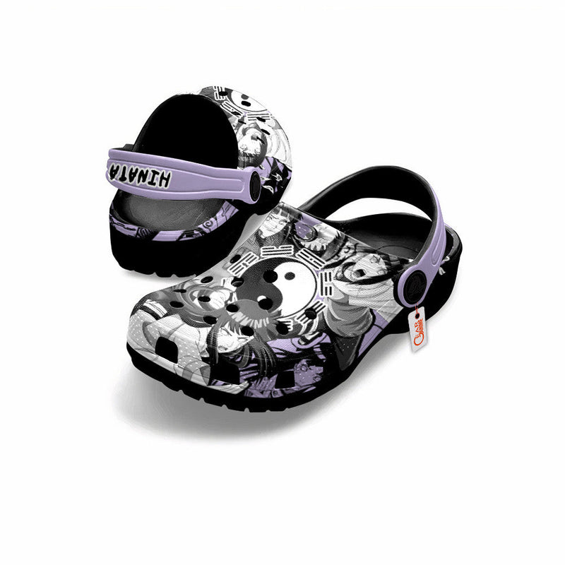 Hinata Hyuga Clogs Shoes Manga Style Personalized