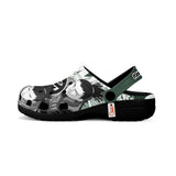 Shikamaru Nara Clogs Shoes Manga Style Personalized