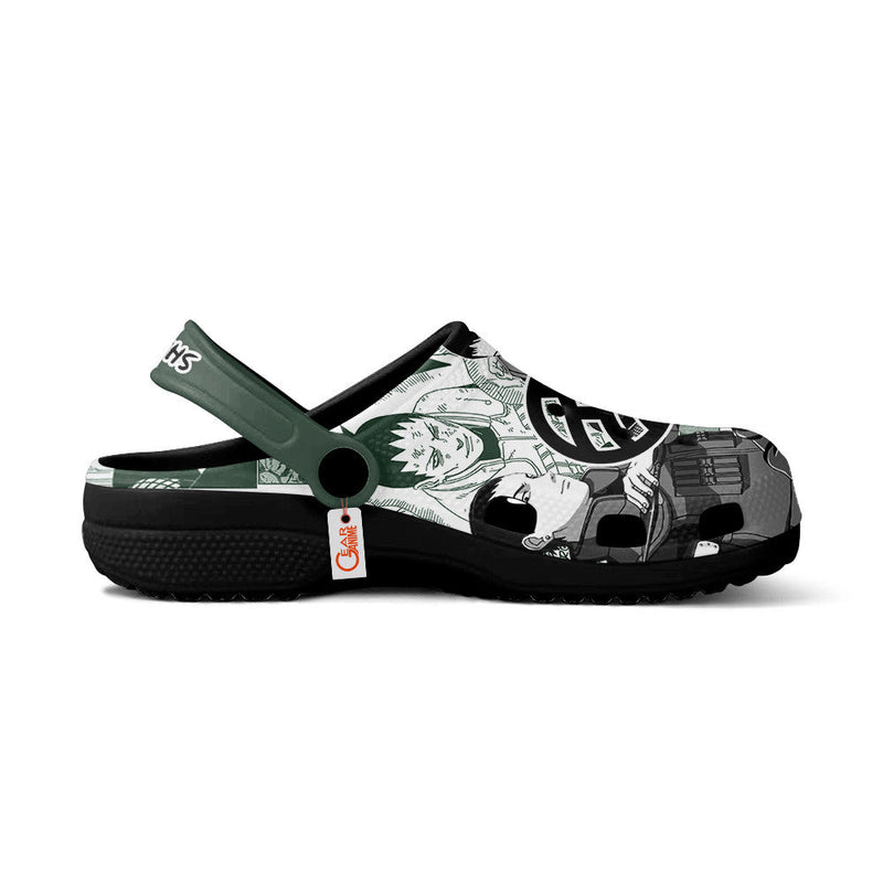 Shikamaru Nara Clogs Shoes Manga Style Personalized