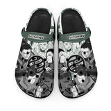 Shikamaru Nara Clogs Shoes Manga Style Personalized