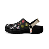 Pirate Crews Symbols Black Clogs Shoes