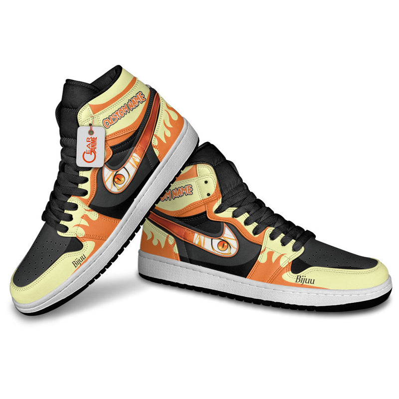 Uzumaki Bijuu J1-Sneakers Eyes Style Personalized Name