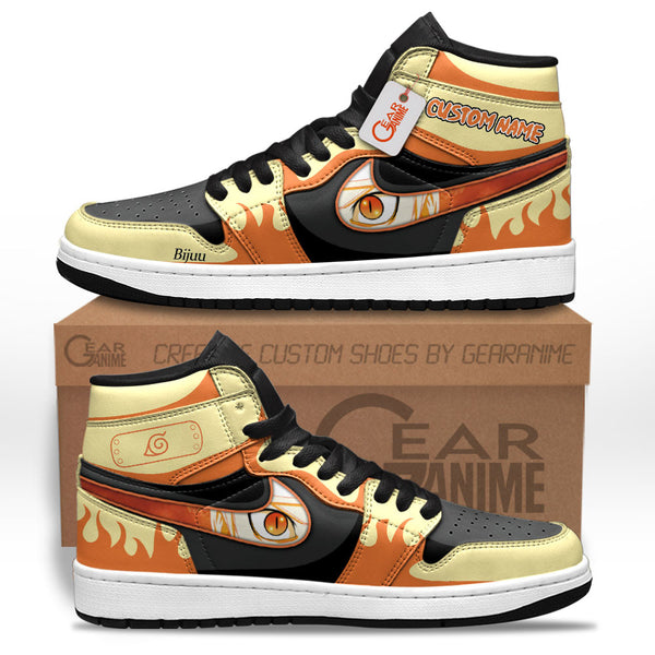 Uzumaki Bijuu J1-Sneakers Eyes Style Personalized Name