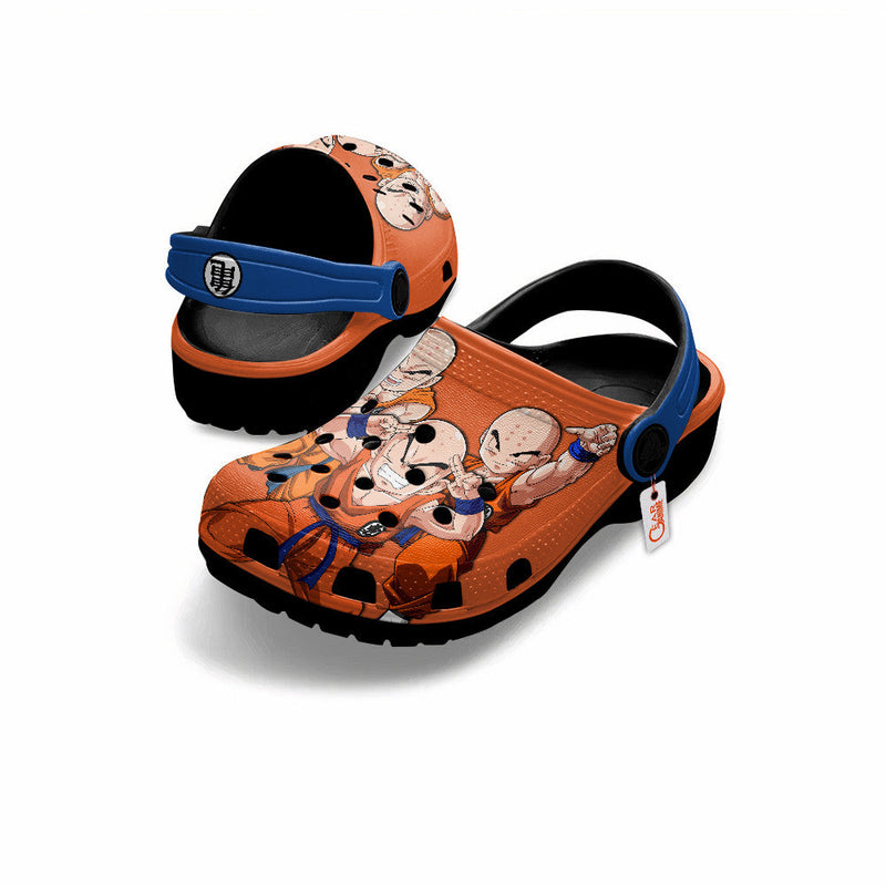 Krillin Clogs Shoes Pattern Style