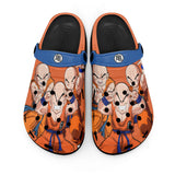 Krillin Clogs Shoes Pattern Style