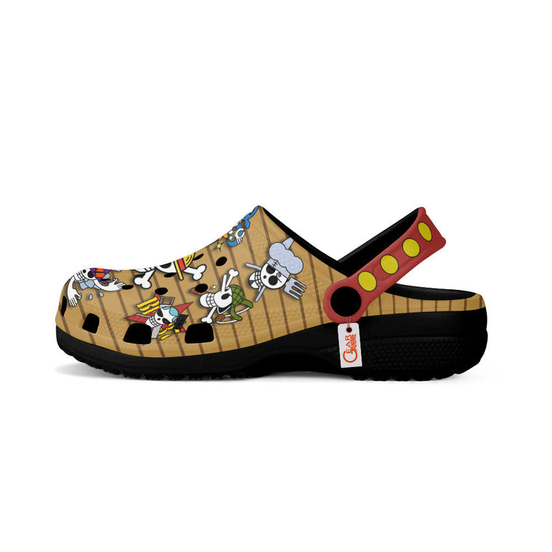 Straw Hat Pirates Symbols Clogs Shoes