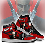 Agent 47 J1-Sneakers Custom Games Shoes