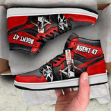 Agent 47 J1-Sneakers Custom Games Shoes