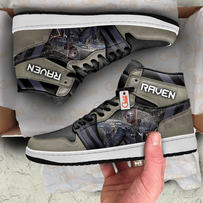 Raven J1-Sneakers Custom Game C.S Skins