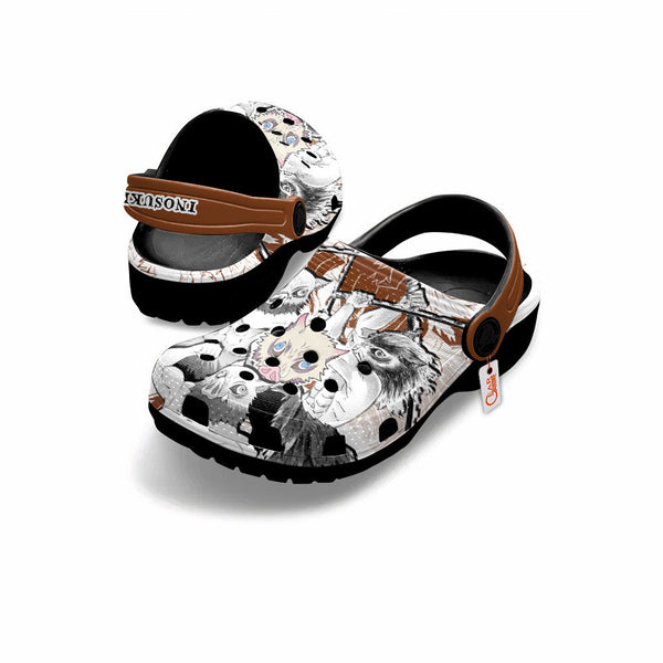 Inosuke Clogs Shoes Manga Style Personalized