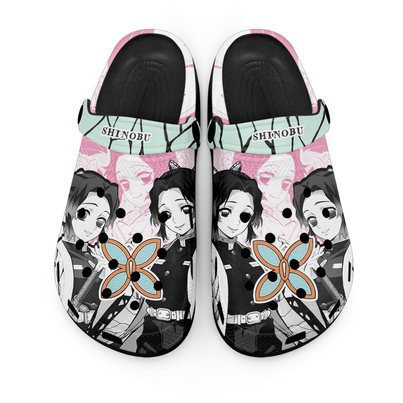 Shinobu Kocho Clogs Shoes Manga Style Personalized