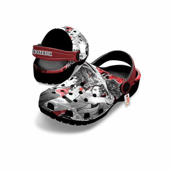 Yoriichi Tsugikuni Clogs Shoes Manga Style Personalized