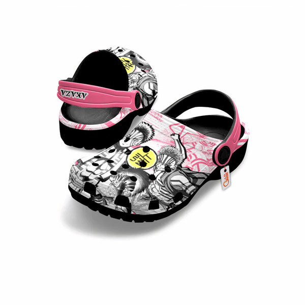 Akaza Clogs Shoes Manga Style Personalized