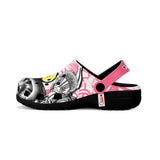 Akaza Clogs Shoes Manga Style Personalized