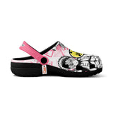 Akaza Clogs Shoes Manga Style Personalized