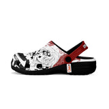 Muzan Kibutsuji Clogs Shoes Manga Style Personalized