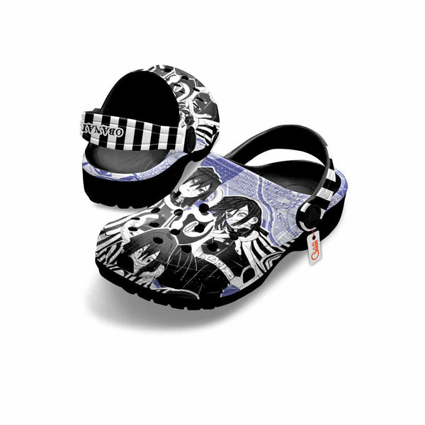 Obanai Iguro Clogs Shoes Manga Style Personalized