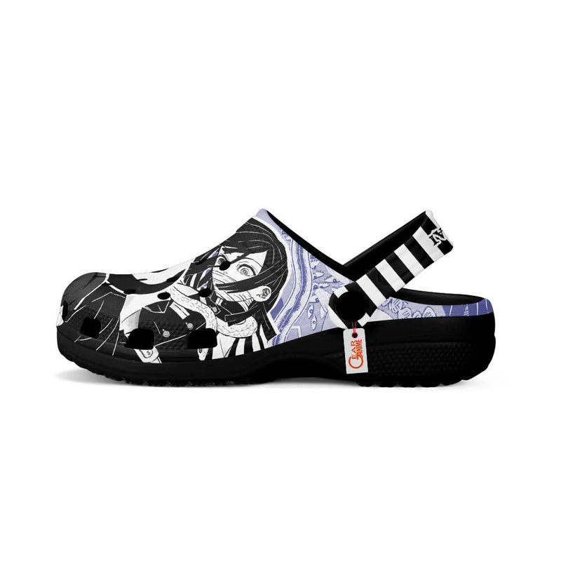 Obanai Iguro Clogs Shoes Manga Style Personalized