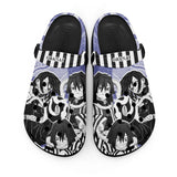 Obanai Iguro Clogs Shoes Manga Style Personalized