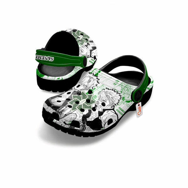 Sanemi Clogs Shoes Manga Style Personalized