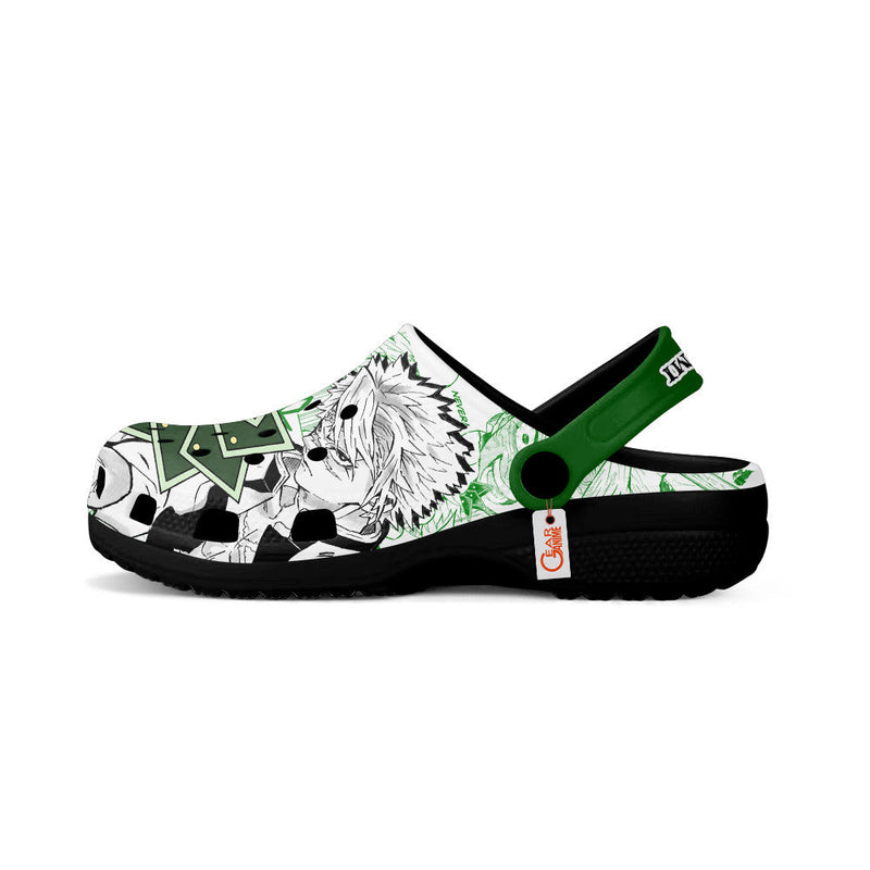 Sanemi Clogs Shoes Manga Style Personalized