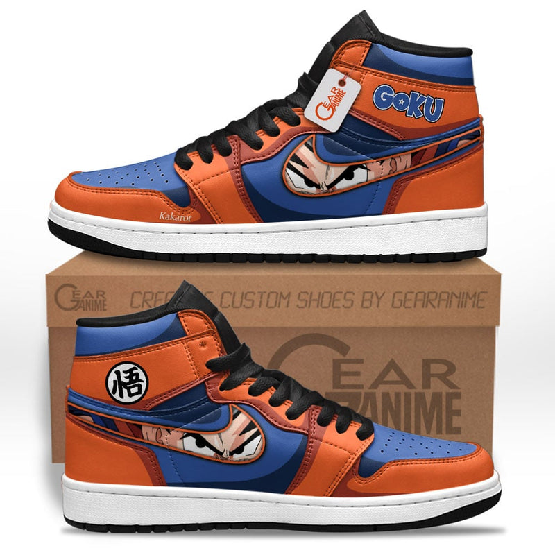 Goku J1-Sneakers Custom Eyes Personalized Shoes