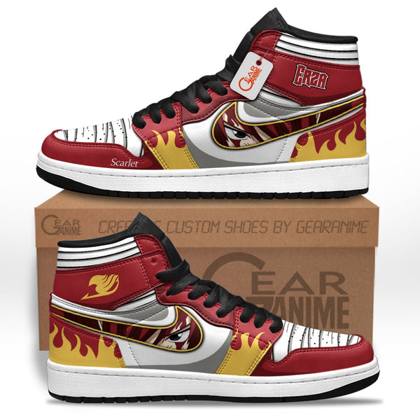 Erza Scarlet J1-Sneakers Personalized Shoes