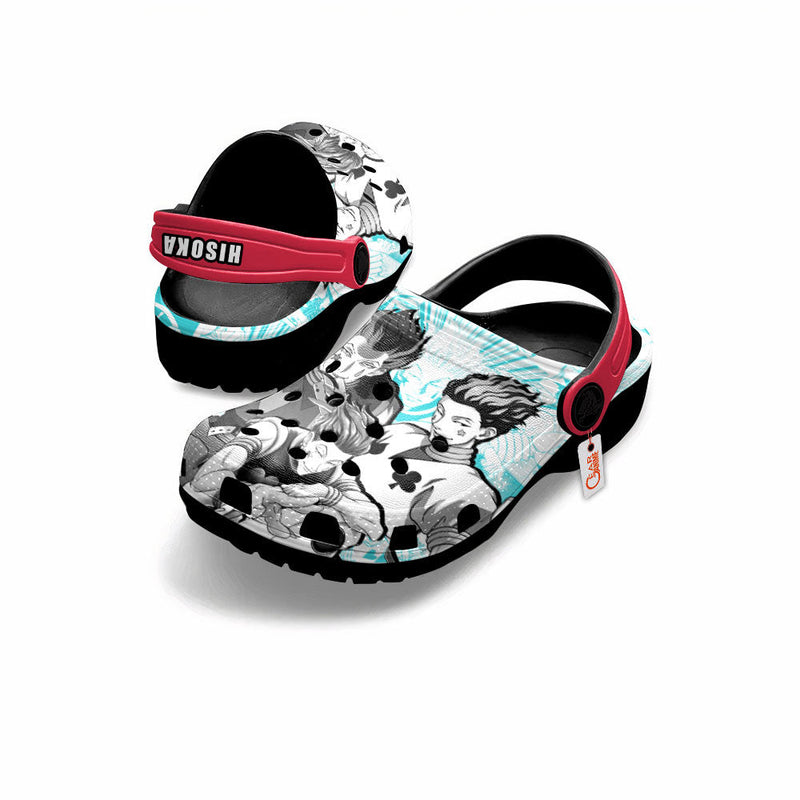 Hisoka Clogs Shoes Manga Style Personalized