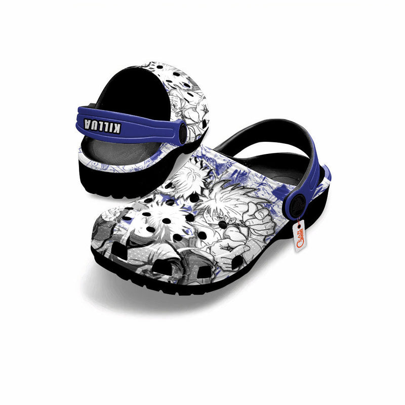 Killua Clogs Shoes Manga Style Personalized