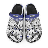 Killua Clogs Shoes Manga Style Personalized