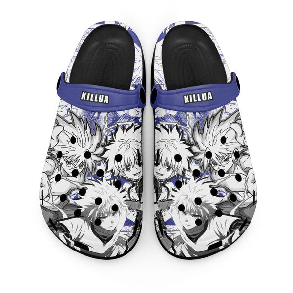 Killua Clogs Shoes Manga Style Personalized