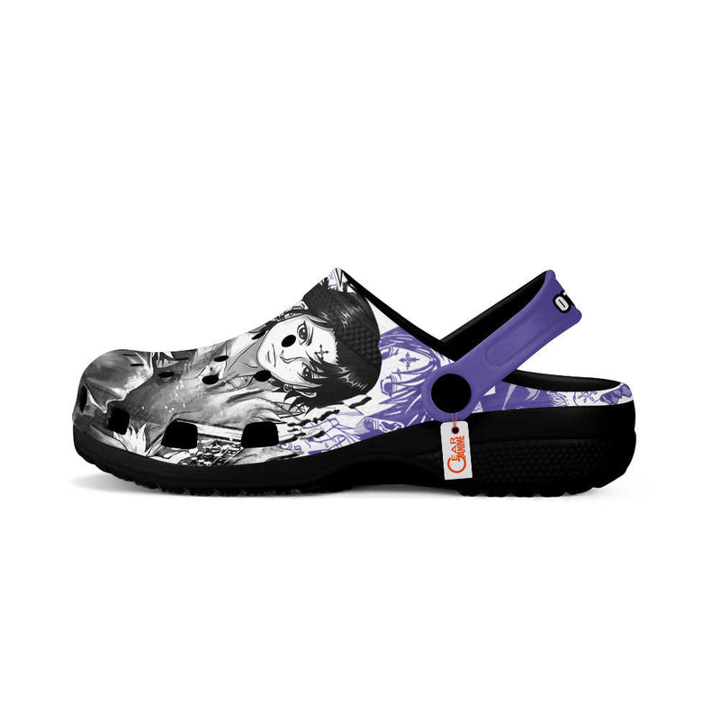 Chrollo Lucilfer Clogs Shoes Manga Style Personalized