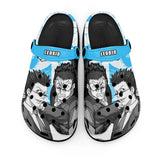 Leorio Clogs Shoes Manga Style Personalized