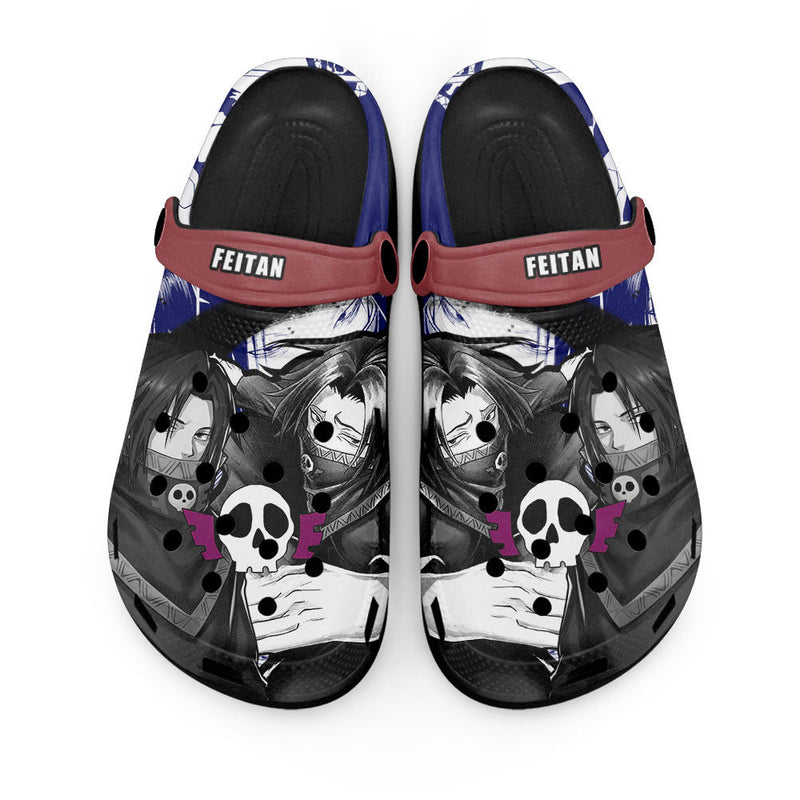 Feitan Portor Clogs Shoes Manga Style Personalized