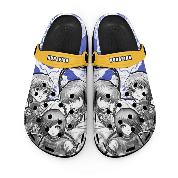 Kurapika Clogs Shoes Manga Style Personalized