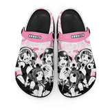 Uravity Clogs Shoes Manga Style Personalized