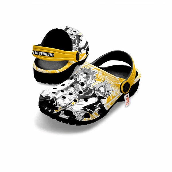 Chargebolt Clogs Shoes Manga Style Personalized