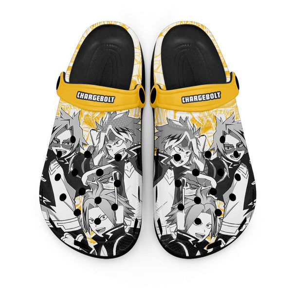 Chargebolt Clogs Shoes Manga Style Personalized