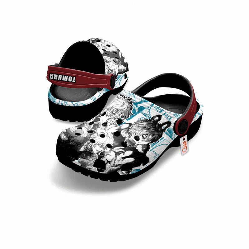 Tomura Shigaraki Clogs Shoes Manga Style Personalized