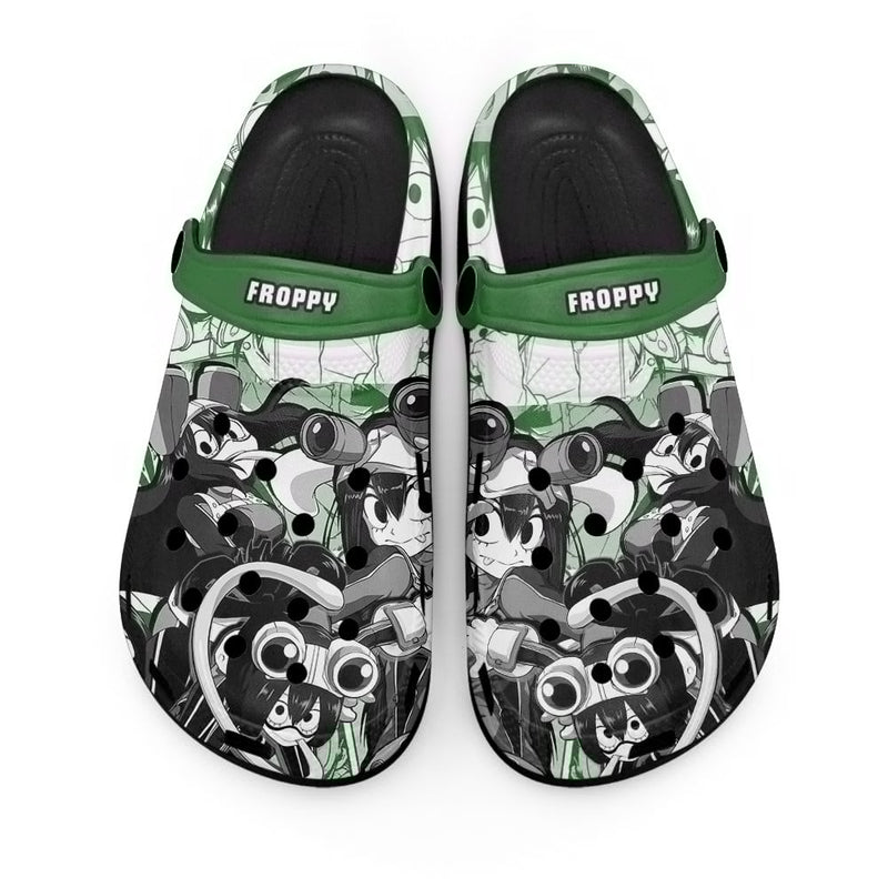 Froppy Clogs Shoes Manga Style Personalized