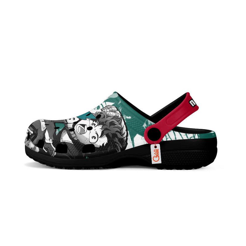 Izuku Deku Clogs Shoes Manga Style Personalized