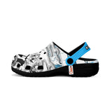 Grimmjow Jaegerjaquez Clogs Shoes Manga Style Personalized