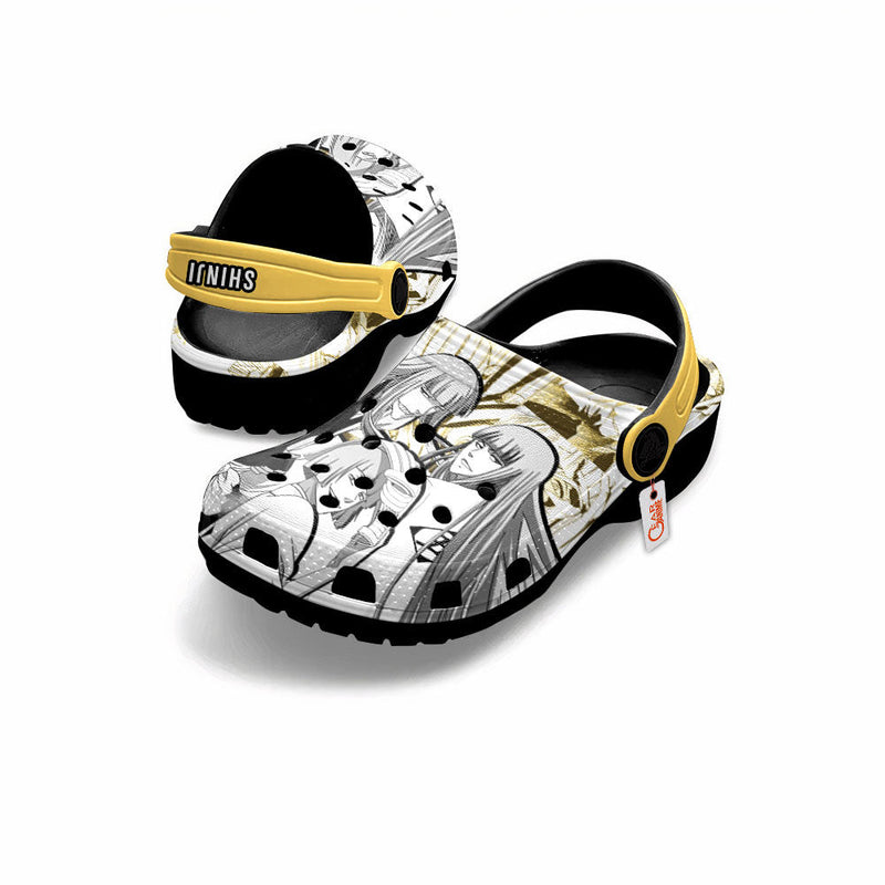 Shinji Hirako Clogs Shoes Manga Style Personalized