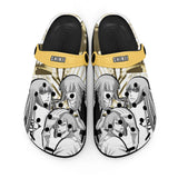 Shinji Hirako Clogs Shoes Manga Style Personalized