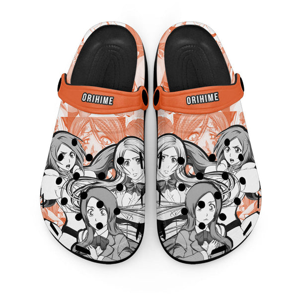 Orihime Inoue Clogs Shoes Manga Style Personalized