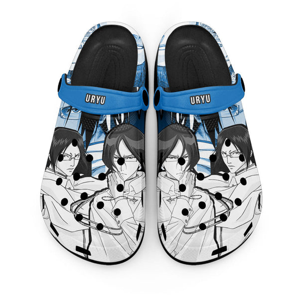 Uryu Ishida Clogs Shoes Manga Style Personalized