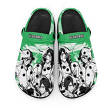 Ulquiorra Cifer Clogs Shoes Manga Style Personalized