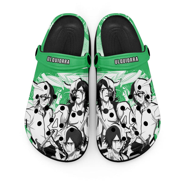 Ulquiorra Cifer Clogs Shoes Manga Style Personalized