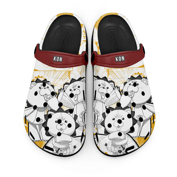 Kon Clogs Shoes Manga Style Personalized